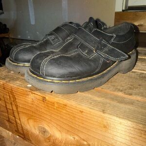 Dr. Martens Black Leather Vintage Oxford 12282